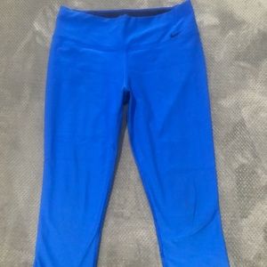 Royal blue Capri leggings